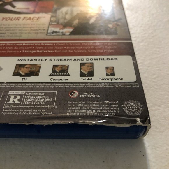 Kingsman: Secret Service [Blu-ray] Blu-ray Colin Firth Samuel L. Jackson - Picture 4 of 4